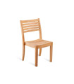 Unopiù Chelsea stackable chair in teak