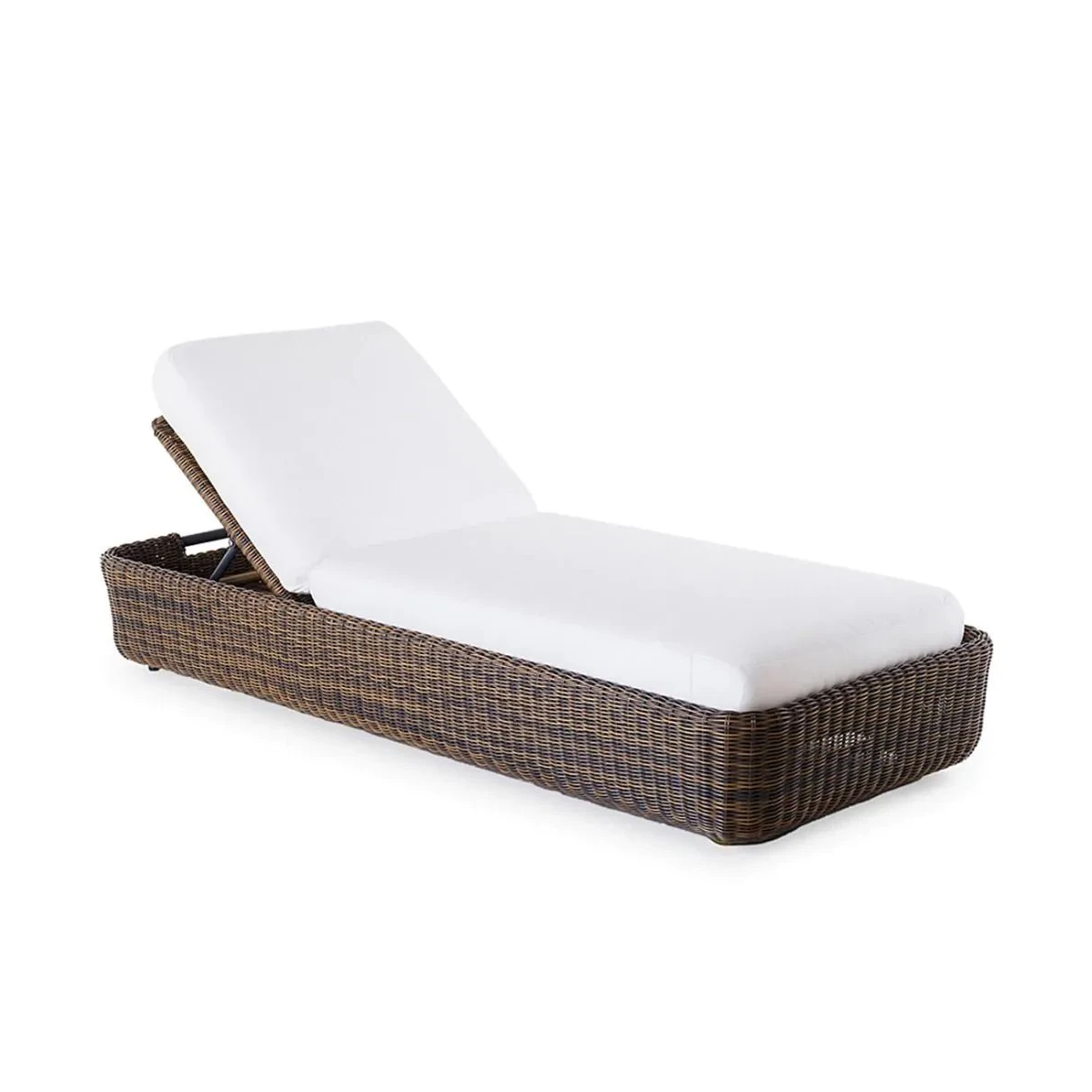 Agorà Sun lounger structure colour tropical brown - Your personal retreat