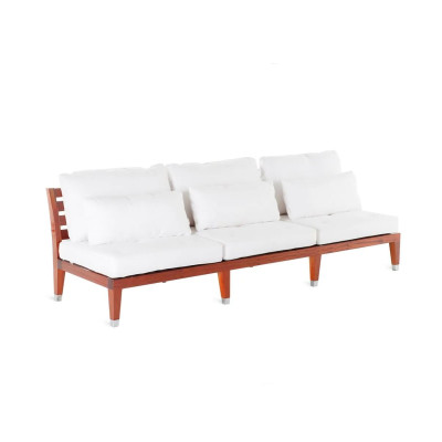 3-Seater Sofa Unopiù C'est la vie - Mahogany Luxury