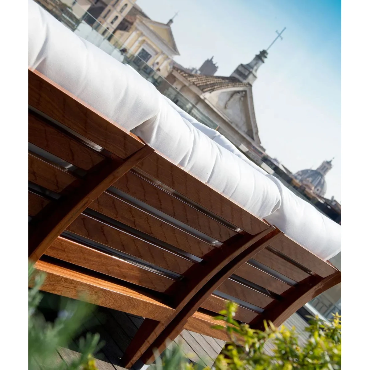 Sofa 2-Sitzer Unopiù C'est la vie - Mahagoni Luxus