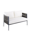 Unopiù Luce sofa (structure graphite)