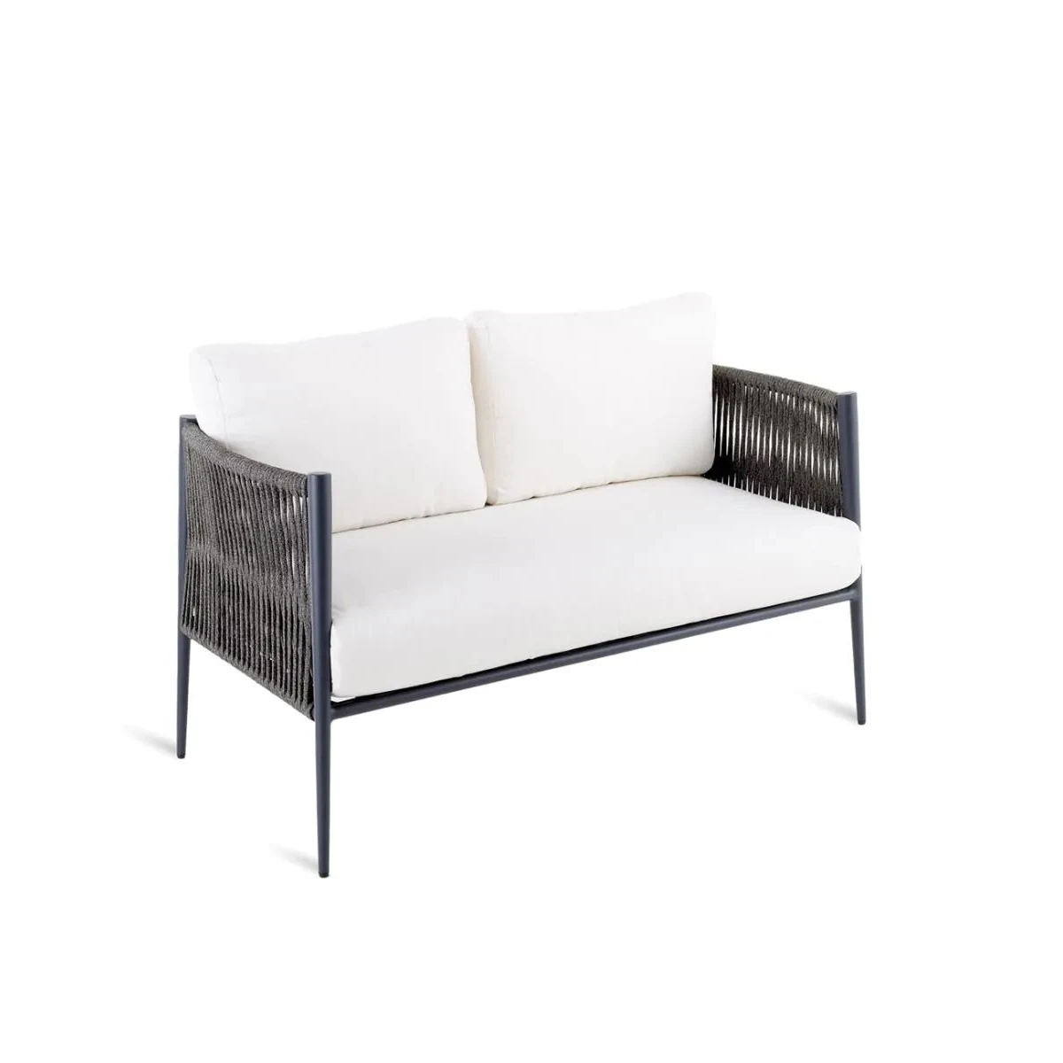 Canapé Luce Unopiù (structure graphite) – Mobilier de jardin graphite