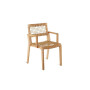 Synthesis Armchair by Unopiù | Elegant Teak & Waprolace Design