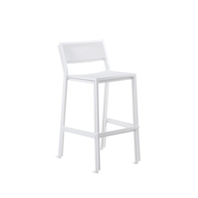 Sgabello impilabile Conrad Unopiù bianco