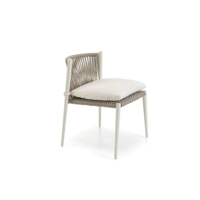 Unopiù Luce Stackable Chair - Aluminium Frame