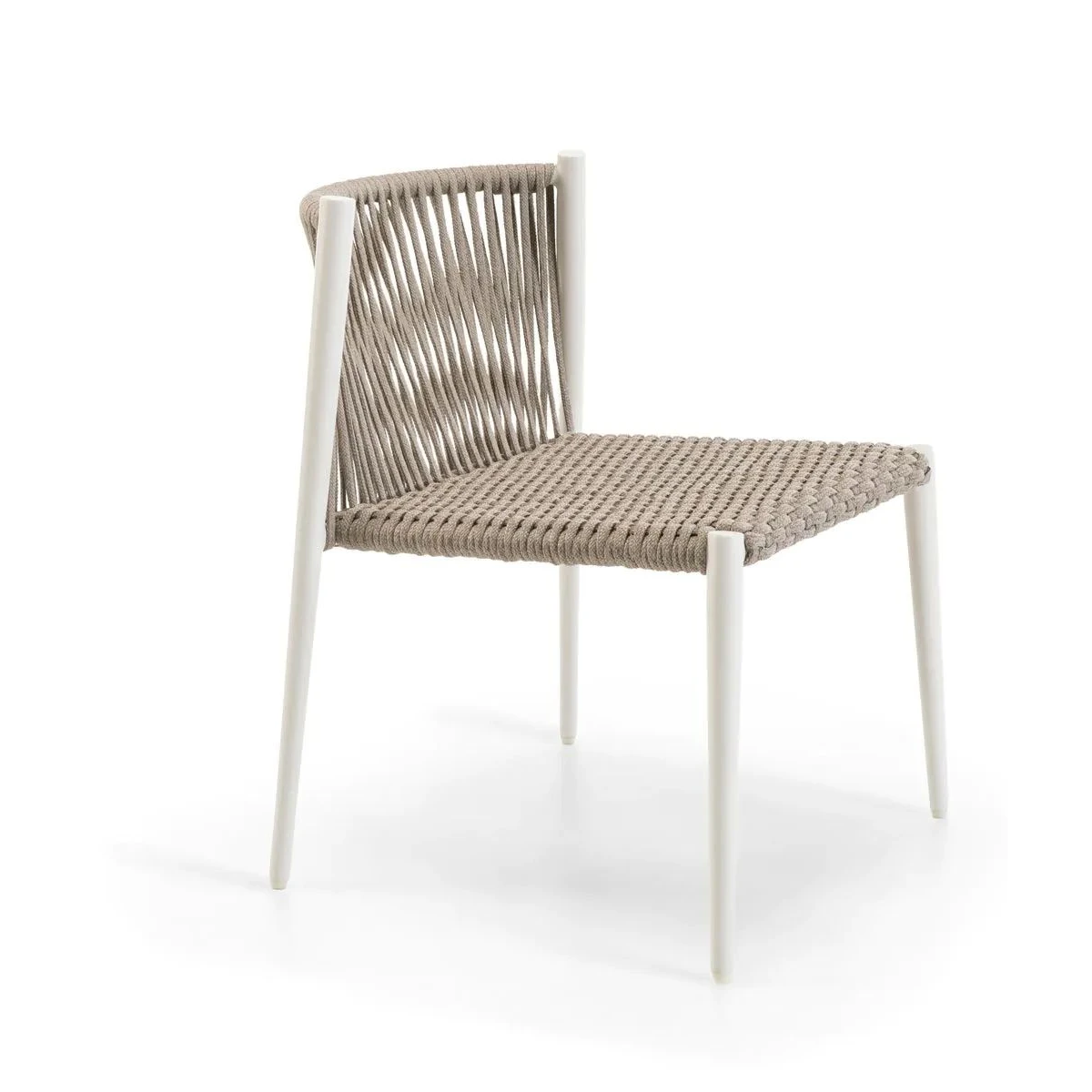 Unopiù Luce Stackable Chair - Aluminium Frame