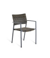 Petit fauteuil Experience de Unopiù en antique brown