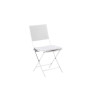 Cuscino sedia pieghevole Conrad Unopiù in acrilico 100% colore Latte – Tessuto acrilico per mobili da giardino