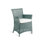 Unopiù Capri Sky Blue Armchair in WaProLace - No Cushion Needed