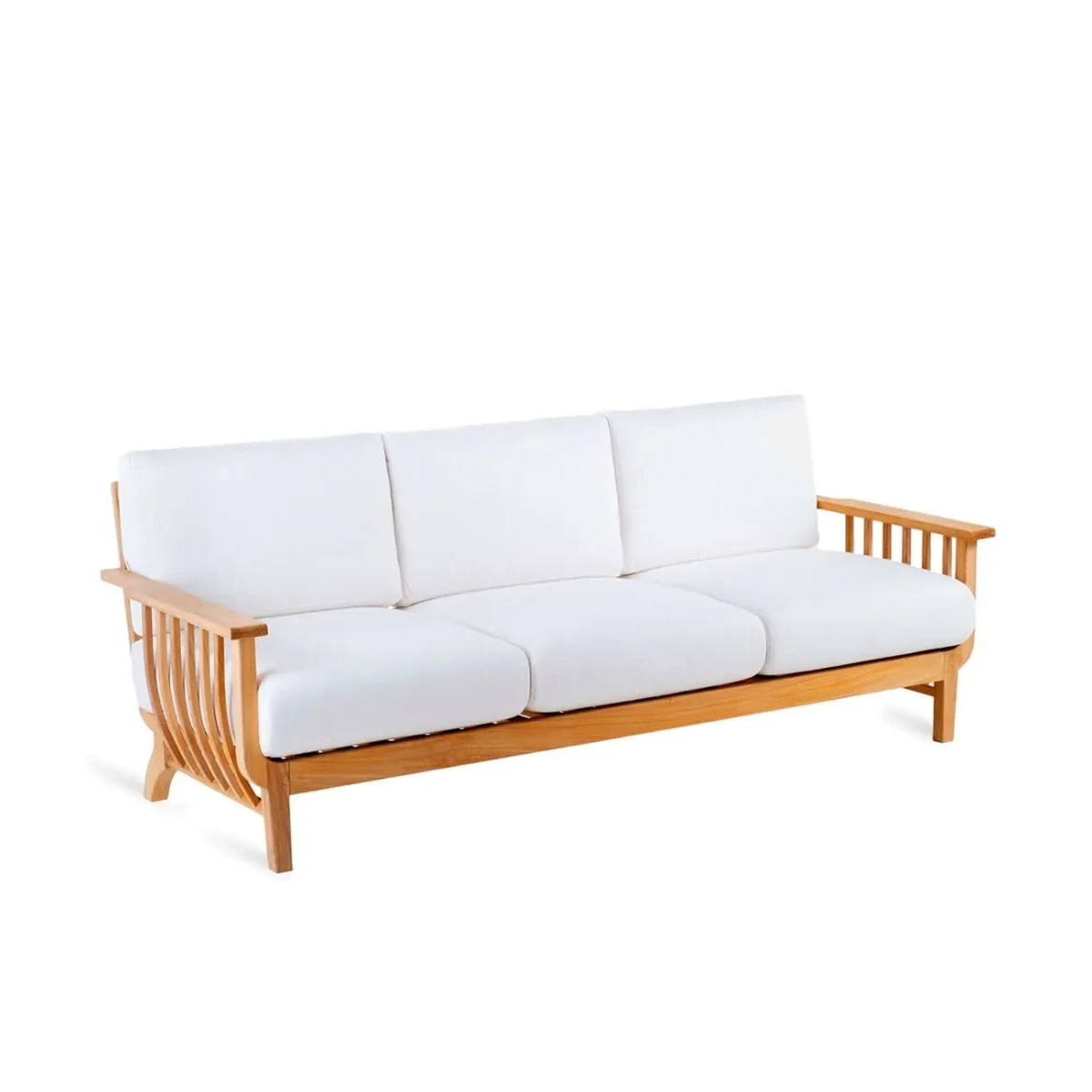 Unopiù Sofa Chelsea - 209cm Teakholz Luxus