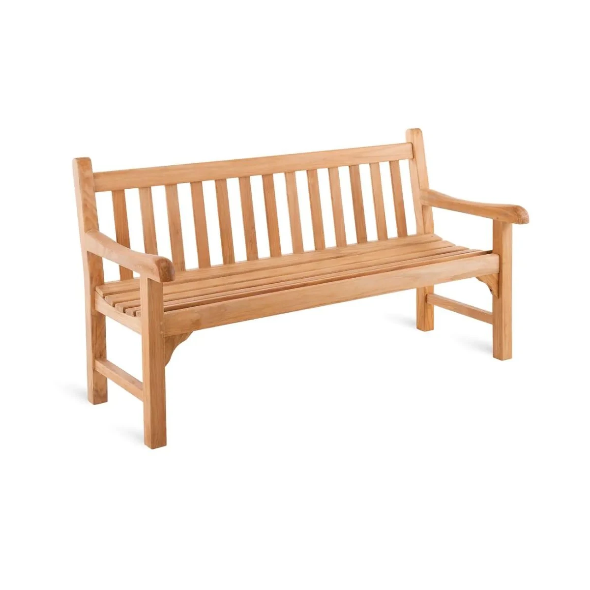 Canapé Chelsea Unopiù en teck longueur 155 cm - Mobilier de jardin en teck