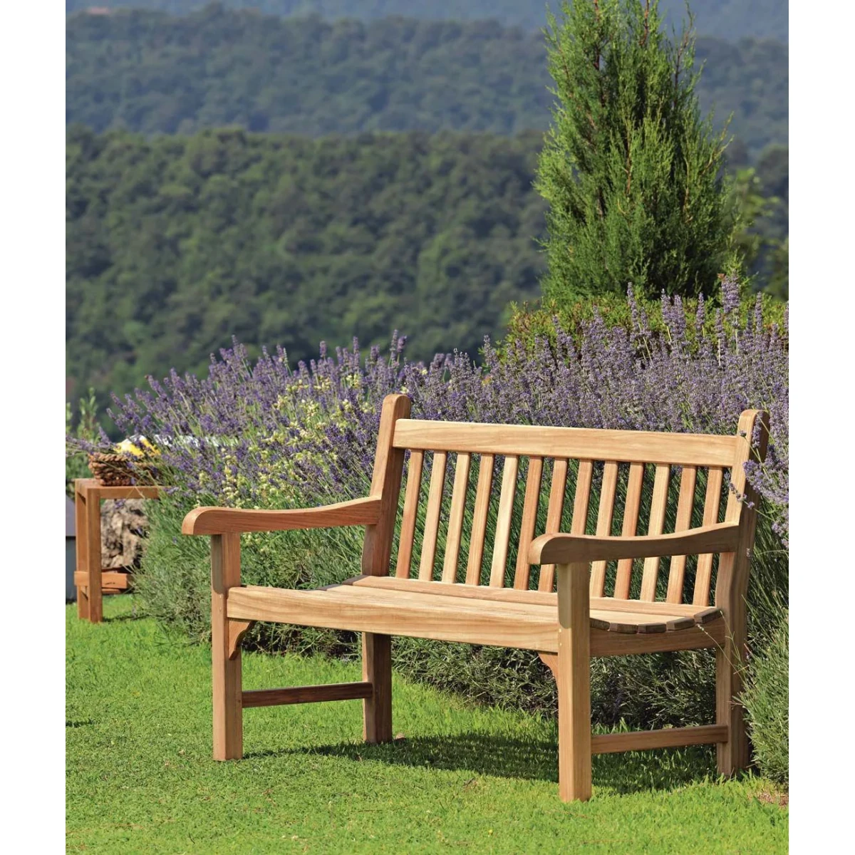 Unopiù Chelsea Sitzbank 155cm - Teakholz Gartenmöbel