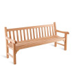 Chelsea Unopiù teak sofa with cushion, length 183 cm