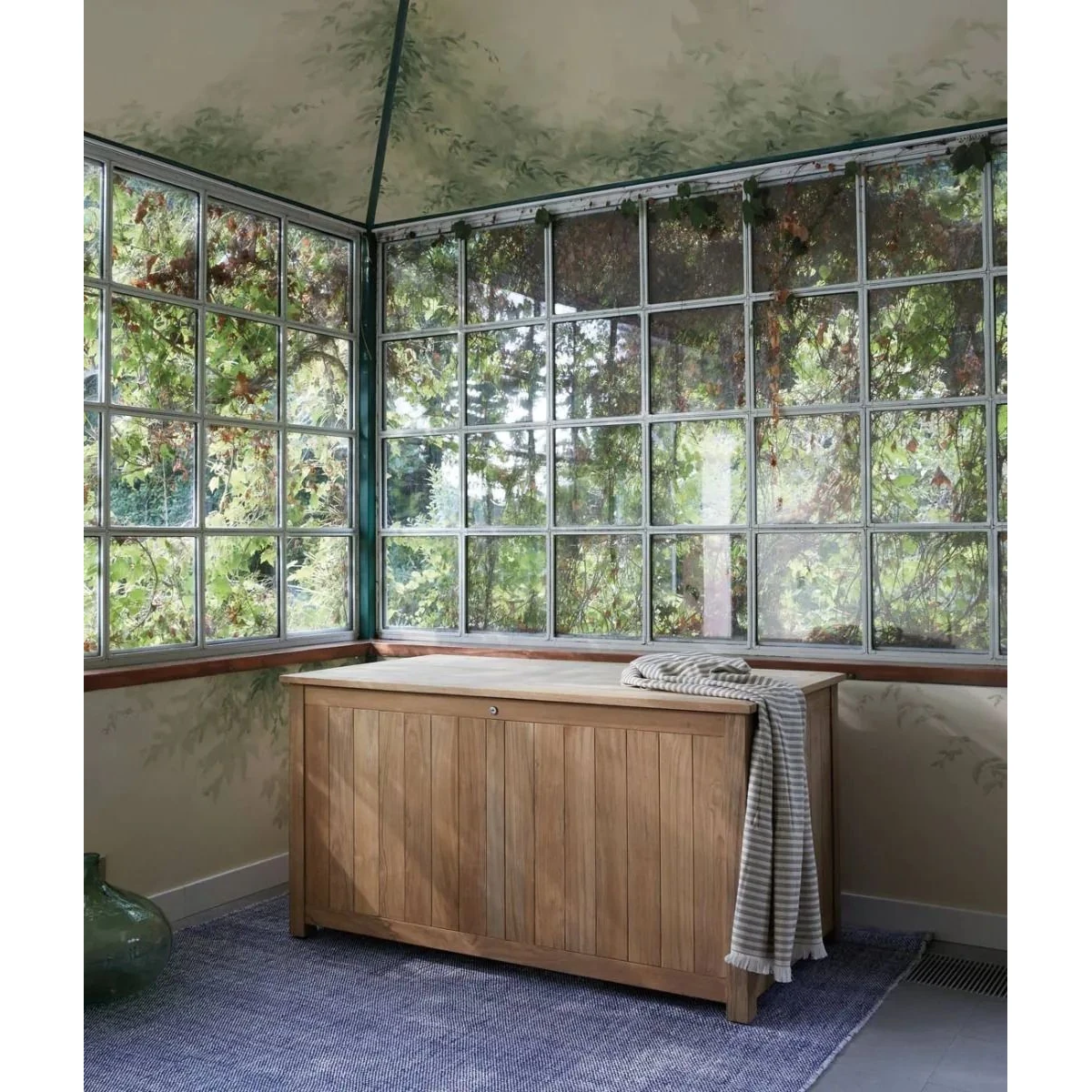 Chelsea Unopiù Teakholz Truhe für Montage