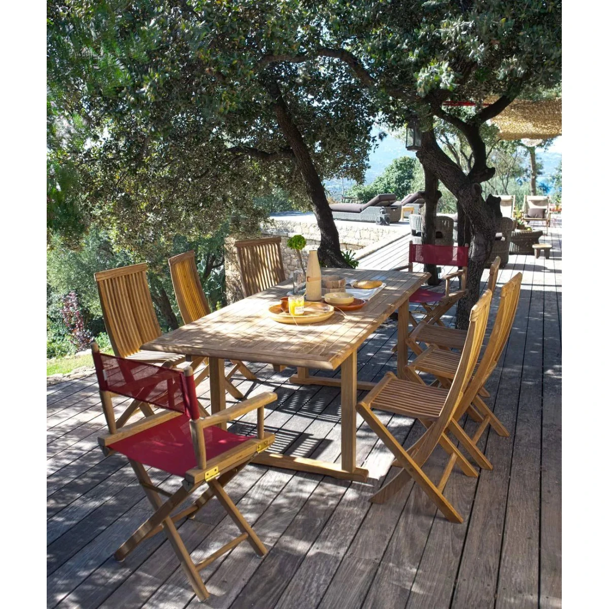 Unopiù Tisch Chelsea - Ausziehbar 225cm Teak Luxus