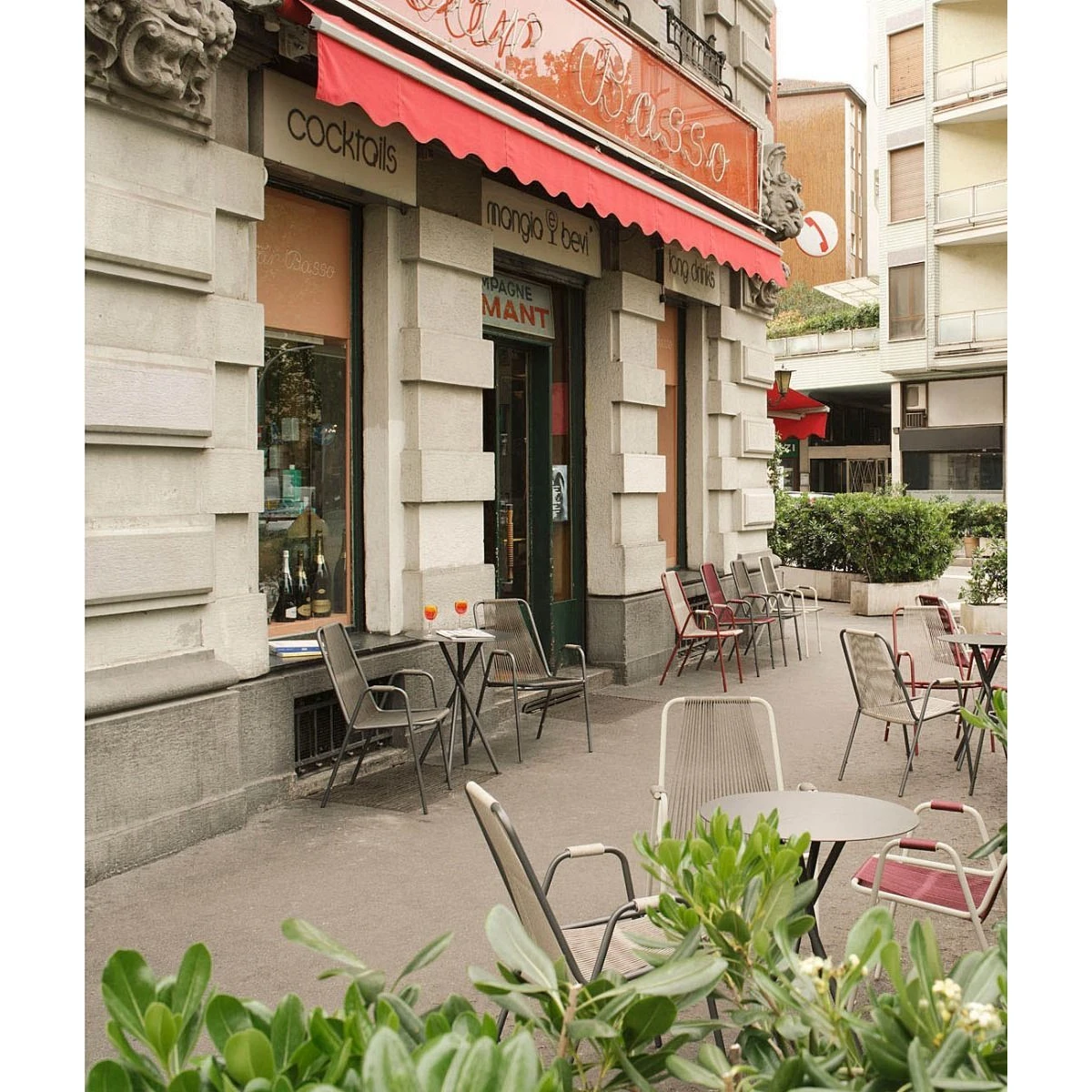 Unopiù Coco Armchair in steel and rope - syrah/ecrù