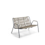 Unopiù Coco Bench – Metal & Rope Gartenmöbel