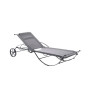 Chaise longue de jardin Aurora en fer forgé - Unopiù