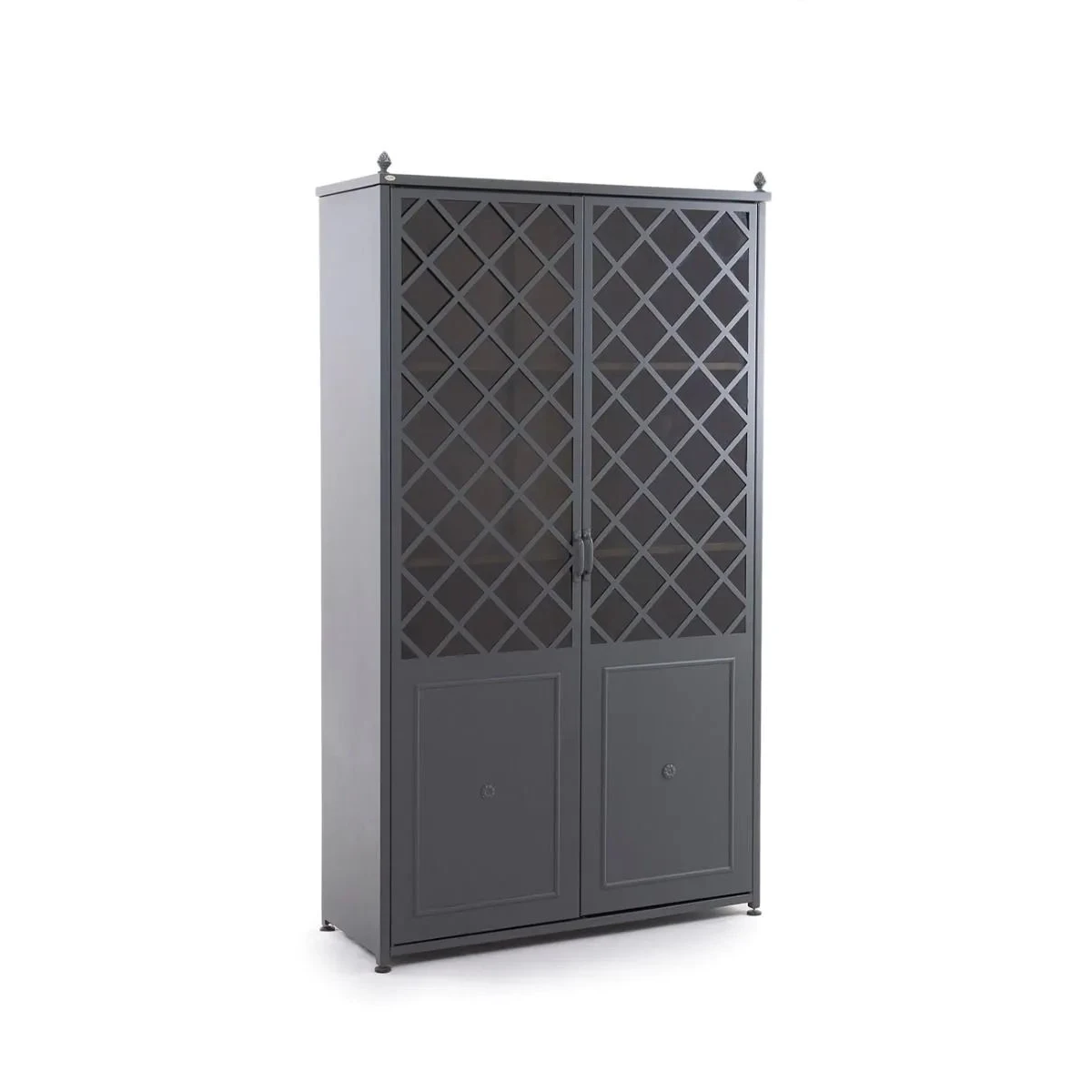 Aurora Wrought Iron Cabinet by Unopiù - Elegant Storage Solution