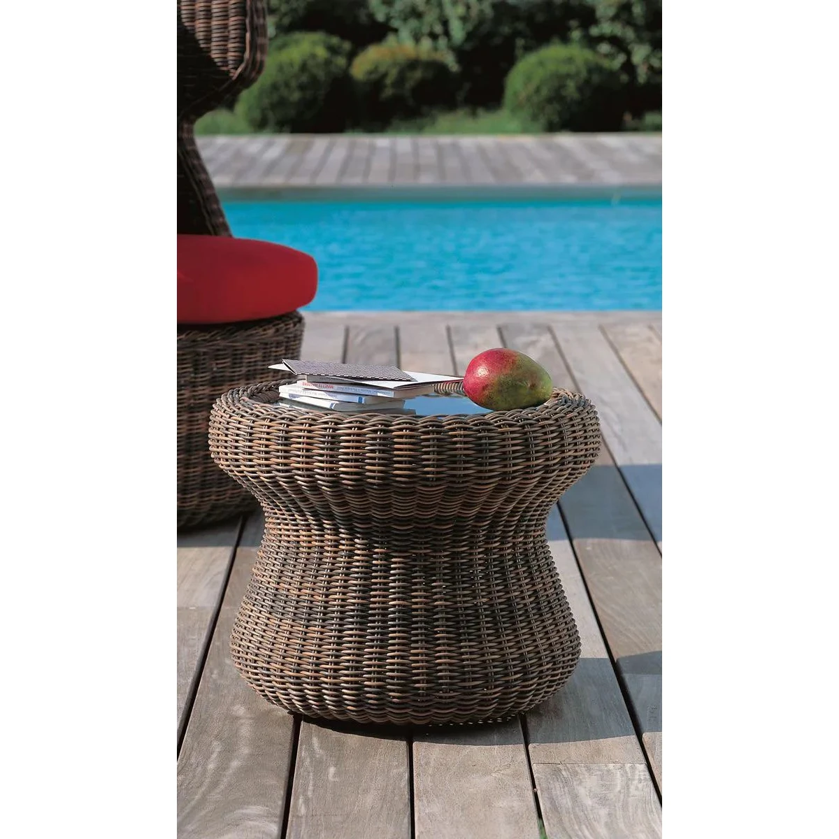 Agorà Pouf/Table Base Ø 51cm - Unopiù: Elegance and Comfort