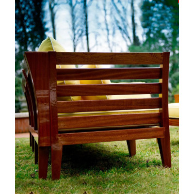C'est la Vie corner module in mahogany