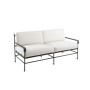 Divano Toscana Unopiù (solo struttura) in ferro grafite – Gartensofa