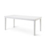 Agorà Rectangular Garden Table white - Weatherproof