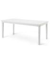 Table Agorà rectangulaire en WaProLace blanc