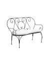Seat cushion Aurora by Unopiù in 100% acrylic fabric in Latte colour
