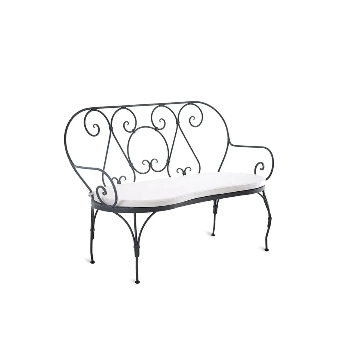 Coussins Aurora Unopiù déhoussables - Tissu Acrylique Latte