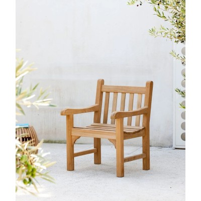Chair Chelsea made of Teak Wood without Seat Cushion