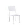 Unopiù Conrad chaise – empilable blanc fer