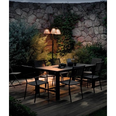 Tavolo Conrad Unopiù rettangolare allungabile 180 x 93 cm colore grafite
