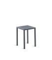 Low stool stackable Conrad, colour graphite
