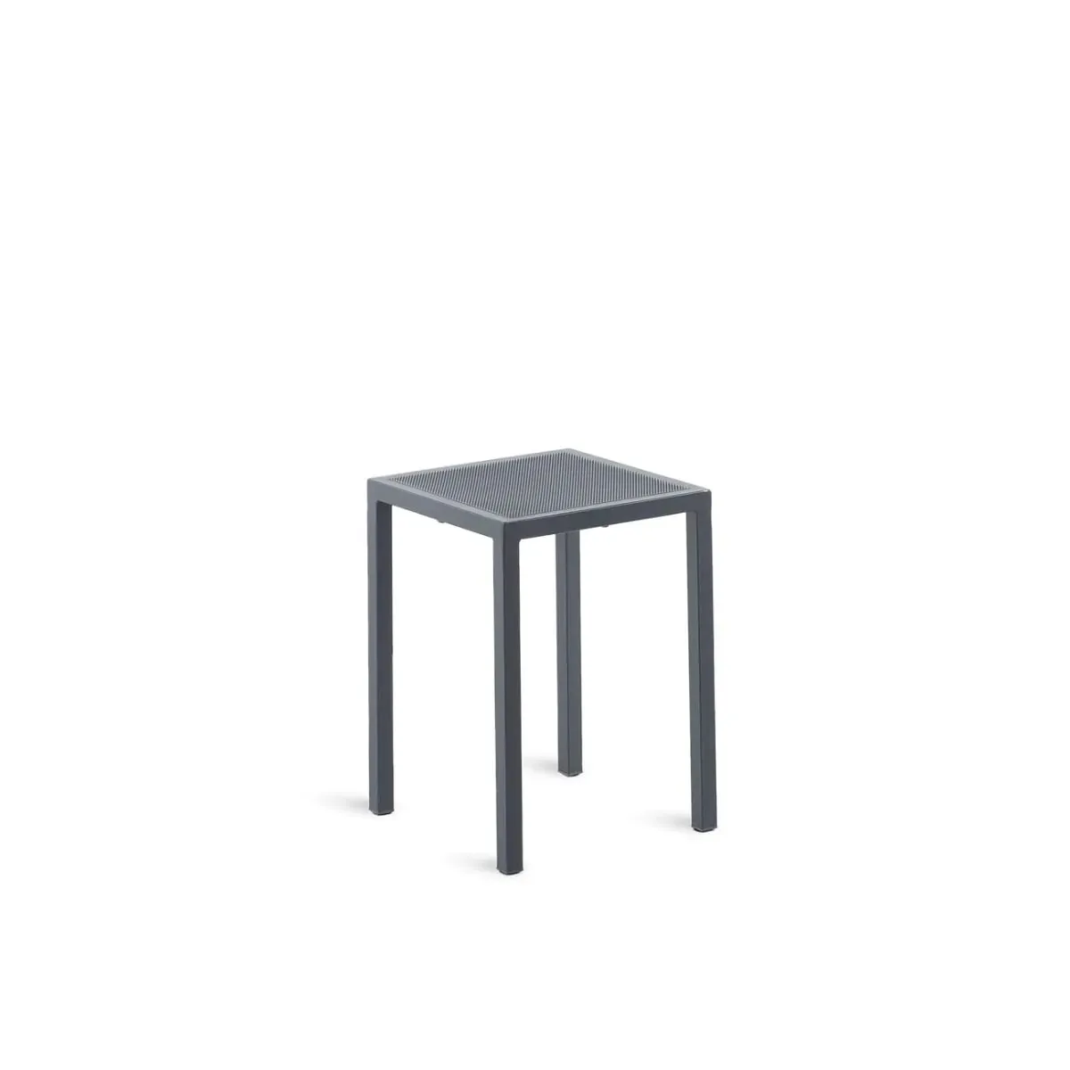 **Low stool stackable Conrad, colour graphite garden**