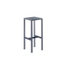 Unopiù Hocker Conrad graphitgrau Höhe 78 cm - Gartenmöbel