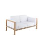 Divano 2 Posti Pevero in Teak - Eleganza e Comfort | Unopiù