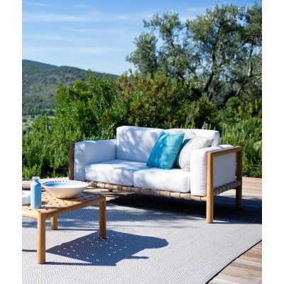 2-seater bench Pevero by Unopiù