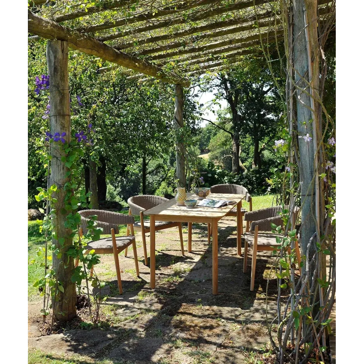 Table Rectangulaire Pevero Unopiù - Élégance & Durabilité