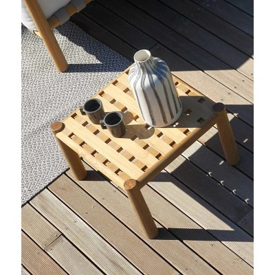Square coffee table Pevero by Unopiù