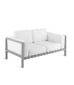 Sitzkissen für Zweisitzer-Sofa Pevero von Unopiù in Farbe Nuvola