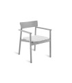 Seat cushion for small armchair Pevero by Unopiù, colour Nuvola