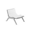 Cushion for seat and backrest Synthesis by Unopiù, Nuvola colour