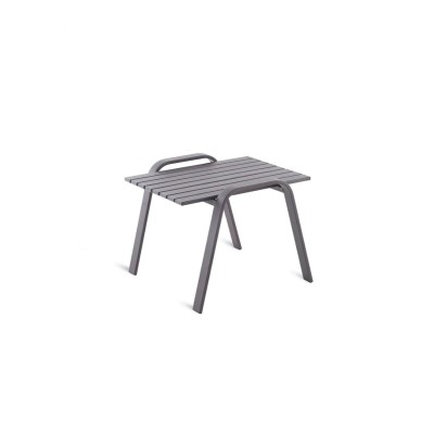 Coffee table Panarea stackable in aluminiun