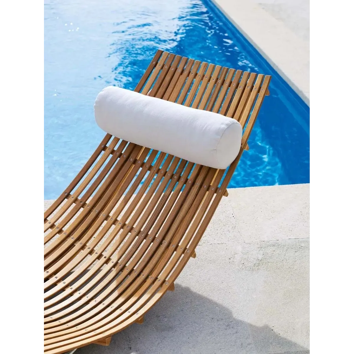 Nuvola Color Cushion Headrest for Swing Stacking Chaise Longue