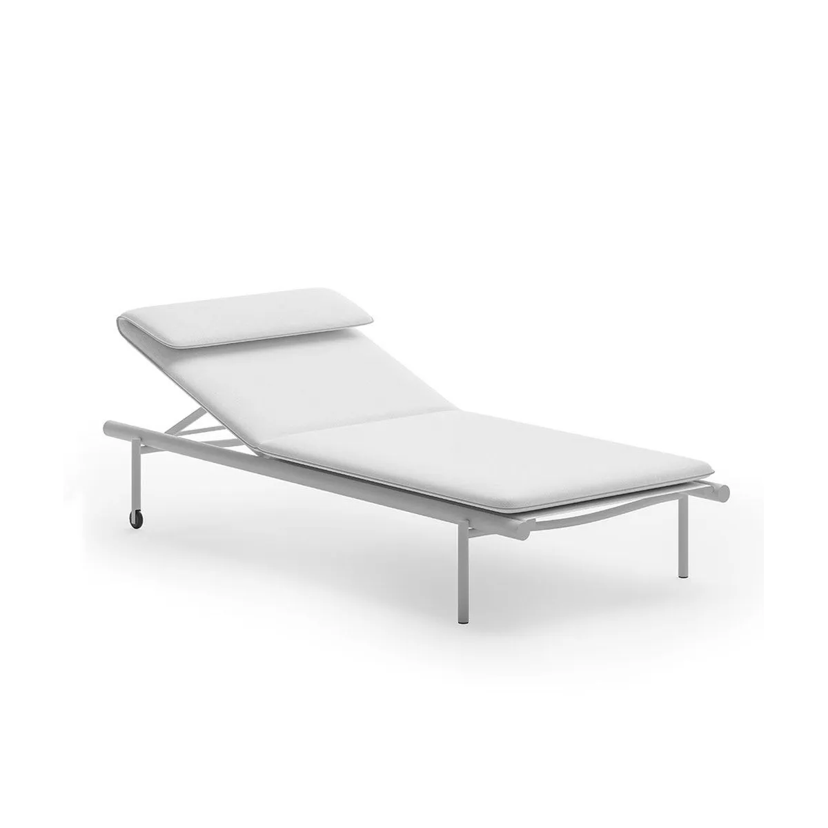 Cushion with Headrest for Salò Aluminium Sun Lounger - Nuvola Color