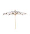Parasol rond Ø 350 cm Lipari de Unopiù Gris Pigeon