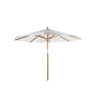 Round Sun Umbrella Ø 350 cm Lipari by Unopiù - Sand Color Elegance