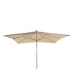 Parasol rectangulaire 300 x 400 cm Lipari de Unopiù couleur café