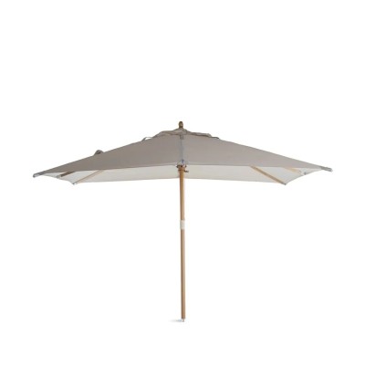 Square Sun Umbrella 400x400 cm Lipari by Unopiù - Coffee Color